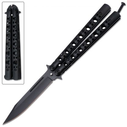 Balisong Black Knife