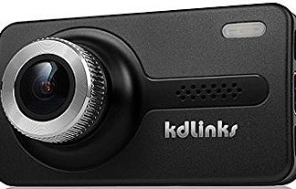 KDLINKS X1 Full 1080p HD Super-Wide Angle GPS Single Lens Dashcam