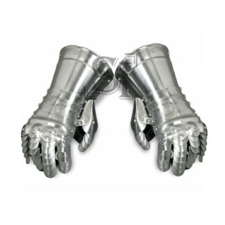 Medieval Knight Articulated Gauntlets Functional Armor Gloves