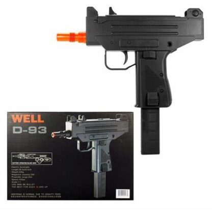 Well D93 Airsoft Uzi Style Auto Electric Pistol