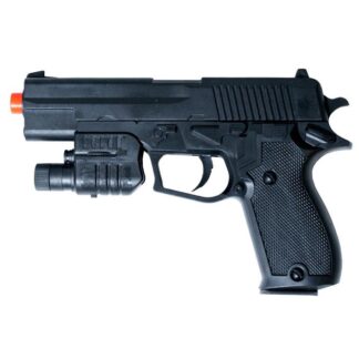P2220 Spring Airsoft Pistol with Flashlight, Laser FPS-175