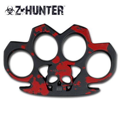 Z-Hunter Skull Metal Knuckle Duster Belt Buckle Paper Weight