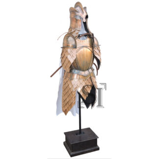 Medieval Kingsguard Armor Set with Display Stand 6 Feet Tall