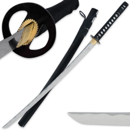 Rurouni Kenshin Reverse Blade Full Tang High Carbon Steel Handmade Replica Anime Katana Sword