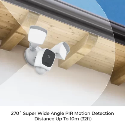 1080p HD WiFi Surveillance Floodlight Camera