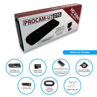 PROCAM-U7 – Professional Mini DVR Recording Kit